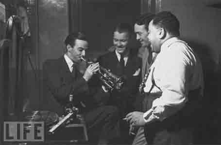 Eddie Conon wfith Fats Waller