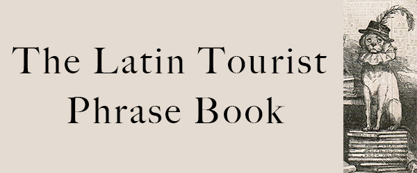 The Latin tourist Phrase Book
